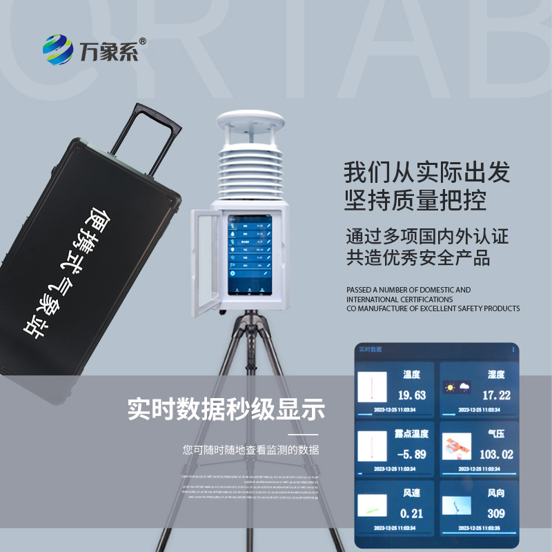便攜應急氣象設備，從災害現(xiàn)場到科研考察